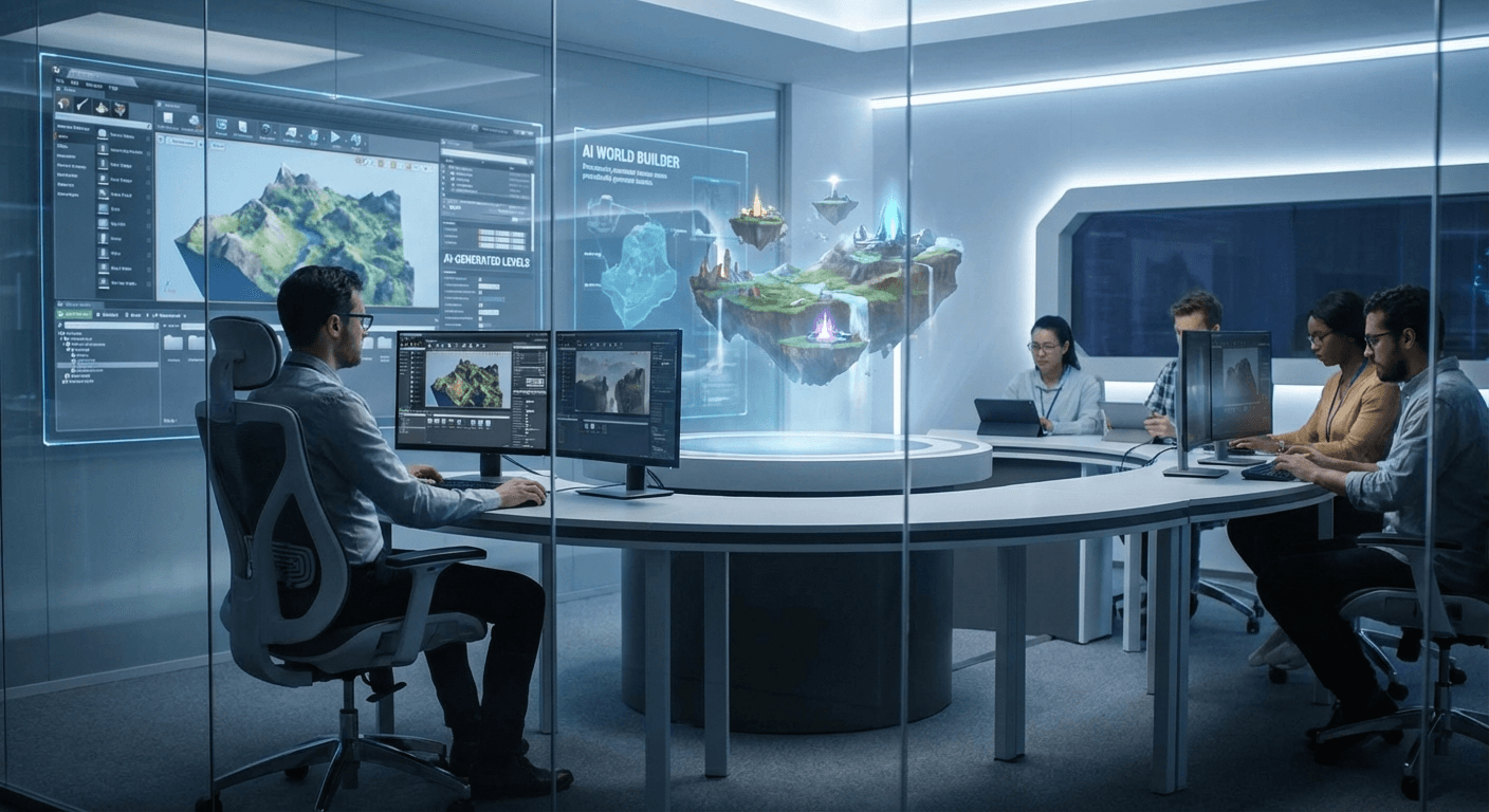 Game development workflow with Genie